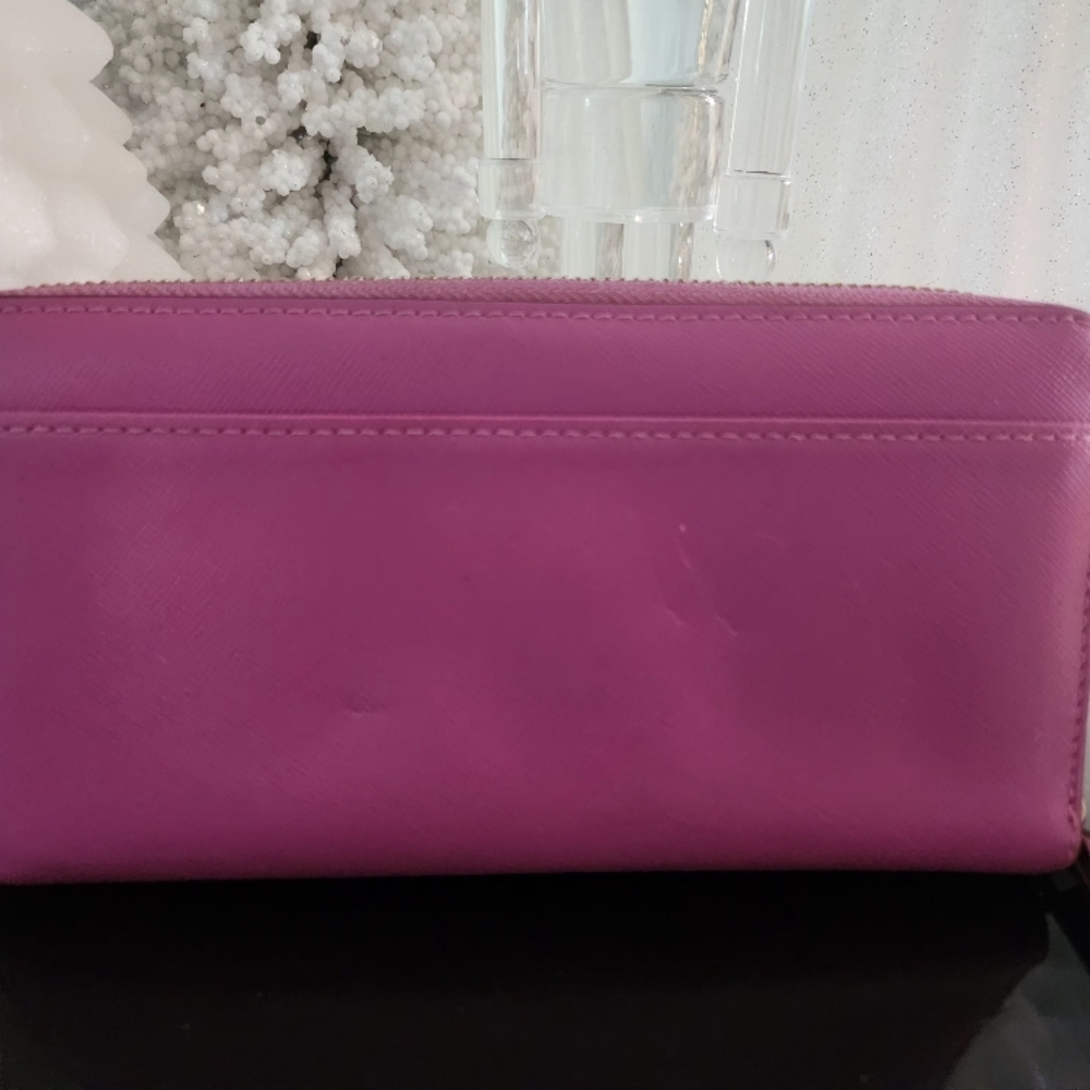 Kate Spade Purple pink Women's zip wallet - Picture 2 of 13